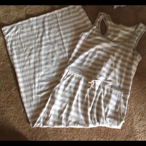 Maternity maxi dress